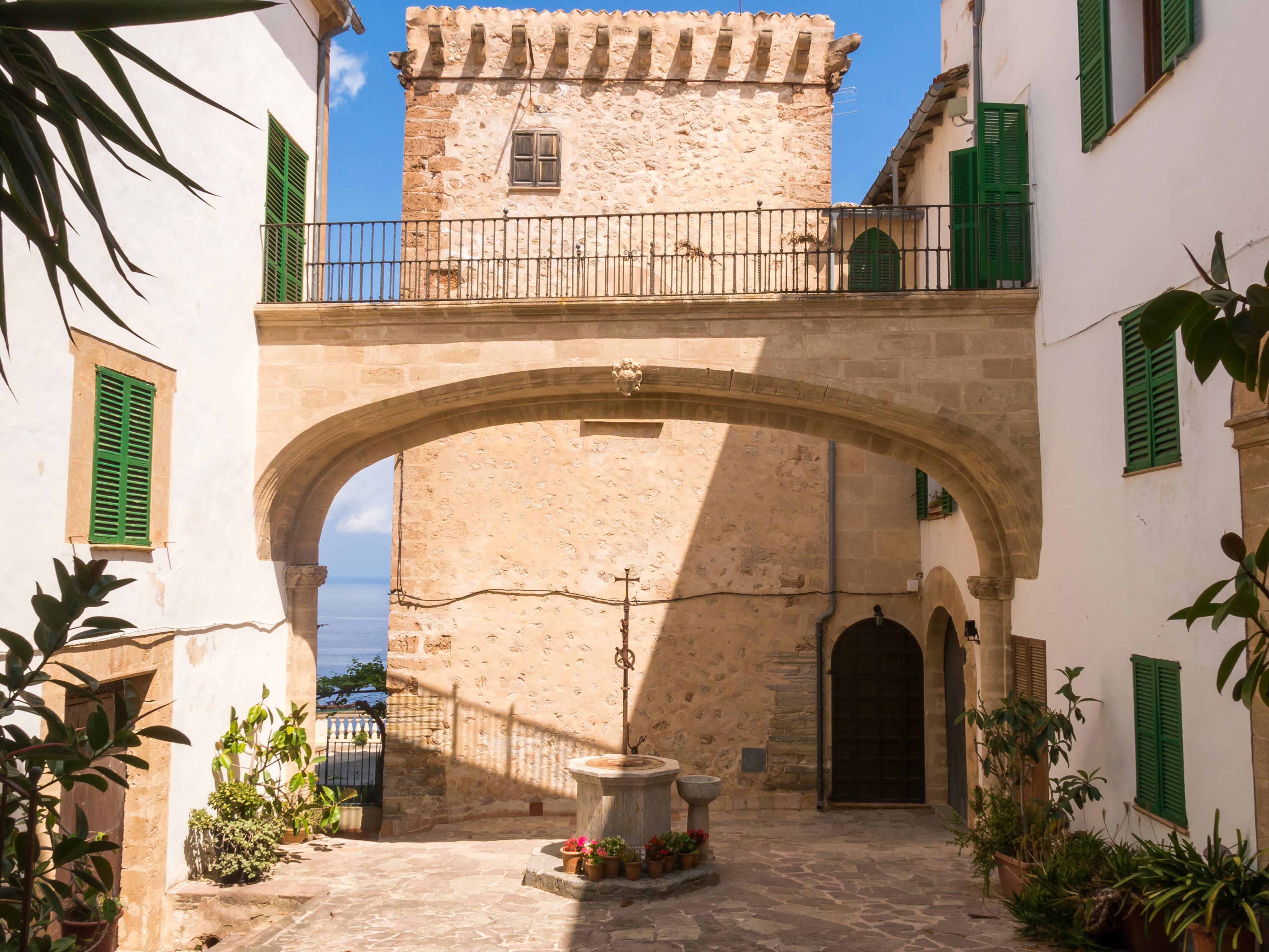 Hostal Sa Baronia Banyalbufar Esterno foto